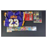 Assorted Basketball Collectibles w/ NWT Jersey