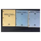 Star Trek II & III Scripts