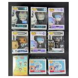 9pc NIP Funko Pop Figures & Related