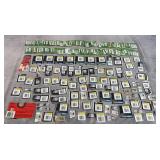 Vtg G.I. Joe Flag Points Box Cut Outs