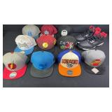 Assorted Pop-Culture Snap Backs & Fubu Sneakers