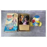Vintage Walt Disney Minnie Mouse & Daffy Duck Toys