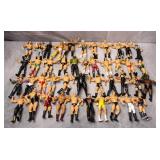 Lg Lot Assrtd WWE & WWF Wrestling Figures +