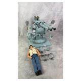 2000 G.I. Joe Navy Gunner & Anti-Aircraft Gun