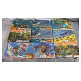 9pc 1985-88 G.I. Joe Puzzles By MB
