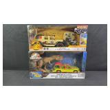 NIP Jurassic World Sets w/ T-Rex Escape Pack