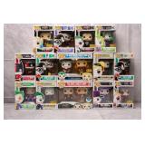 14pc DC Comics Funko Pops W/Exclusives