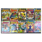 Avengers #101-110 Marvel Comic Books