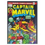 Captain Marvel #27 1973 Key Marvel Comic Book