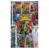16pc Godzilla #1-24 1977 Key Marvel Comic Books