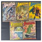 Amazing Stories & Fantastic Adventures Pulps