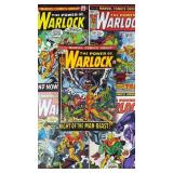 5pc Warlock #1-7 1972 Marvel Comic Books
