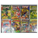 8pc Silver-Bronze Age Marvel Comic Books