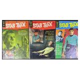 Star Trek #3, 5 & 9 Gold Key Comic Books