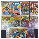 11pc Key & #1 Marvel & DC Comic Books