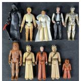 10pc 1977 Star Wars Action Figures w/ Complete