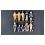 10pc 1980-82 Star Wars ESB Action Figures