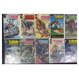 10pc Turok Son Of Stone Comic Books w/ SA