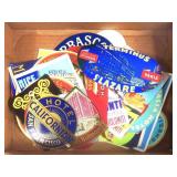 53pc Vintage Hotel & Travel Baggage Labels