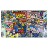 12pc Black Panther & Black Goliath Comic Books+