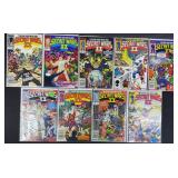 Secret Wars II #1-9 1985 Marvel Comic Book Set