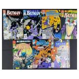 7pc Batman & Detective Comics Joker Covers