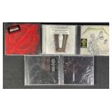 5pc Sealed Metallica CDs
