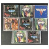 8pc Sealed Van Halen CDs