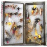 34pc Vintage Assorted Fly Fishing Lures Lot