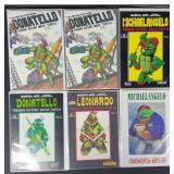 6pc Teenage Mutant Ninja Turtles Comic Books