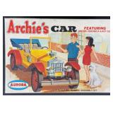 Sealed 1969 Aurora Archieï¿½s Car 1/25 Model Kit