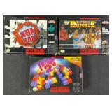 Nintendo SNES Video Games CIB
