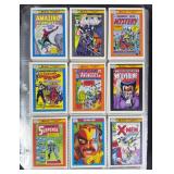 Collection Of 1990s Marvel Trading Cards