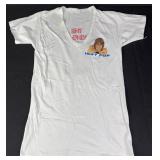 1982 Iggy Pop The Breaking Point Tour V Neck Shirt