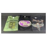 3pc Music Graphic Tee Shirts w/ Smashing Pumpkins