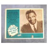 1955 Nat King Cole Movie Lobby Card