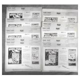 Dairy Tales Cartoon Advertising Campaign Sheets