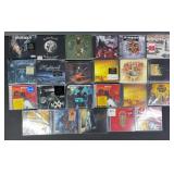 23pc Sealed Rock / Metal Band CDs