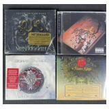 4pc Sealed+ Metal CDs w/ Slayer God Hates Us All