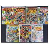 Loganï¿½s Run #1-7 1977 Marvel Comic Book Set