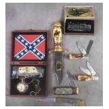Robert E. Lee & Other Collectors Knives