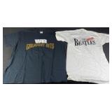2pc Vtg Music Graphic Tee Shirts w/ The Beatles