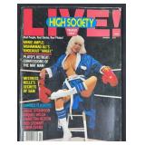 High Society Live! #1 1981 Magazine