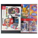 Sealed Nintendo Switch Video Games & Traveler