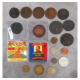 19pc 1790-1939 Foreign Coins Lot