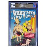 CGC 7.0 Pedigree Robotmen Of The Lost Planet #1