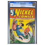 CGC 7.0 Nickel Comics #3 1940 Fawcett File Copy