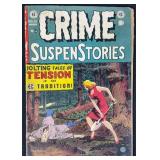 Crime Suspenstories #21 1954 EC Comic Book PCH