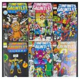 Infinity Gauntlet #1-6 1991 Marvel Comic Book Set
