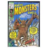 Where Monsters Dwell #6 1970 Key Marvel Comic